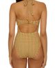 Lucky Brand Lucky Brand Ocean Wave Stripe Seersucker One-Piece Swimsuit - 2
