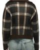 Lucky Brand Lucky Brand Plaid Sweater Bomber Jacket - 2
