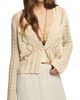 Lucky Brand Lucky Brand Pointelle Crop Cardigan - 1