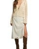 Lucky Brand Lucky Brand Pointelle Crop Cardigan - 5