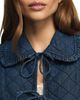 Lucky Brand Lucky Brand Quilted Peter Pan Collar Denim Jacket - 5