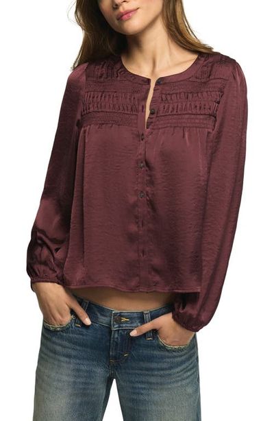 Lucky Brand Lucky Brand Satin Top