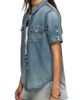 Lucky Brand Lucky Brand Short Sleeve Denim Western Shirt - 3