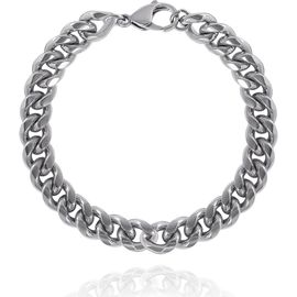 Lucky Brand Lucky Brand Silver-Tone Curb Chain Bracelet 