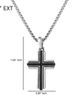 Lucky Brand Lucky Brand Silver Cross Pendant Necklace - 5
