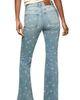 Lucky Brand Lucky Brand Stevie Daisy Embroidered High Waist Bell Flare Jeans - 2