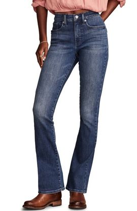 Lucky Brand Lucky Brand Stevie High Waist Mini Bootcut Jeans
