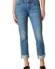 Lucky Brand Lucky Brand Sweet Straight Raw Hem Mid Rise Crop Straight Leg Jeans - 1