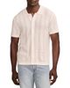 Lucky Brand Lucky Brand Textured Button-Up Polo Sweater - 1