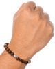 Lucky Brand Lucky Brand Tigers Eye Beaded Elastic Bracelet - 2