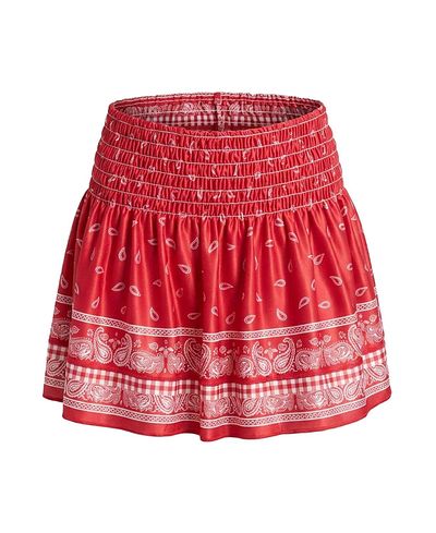 Lucky In Love Lucky in Love Girls' Americana Smocked Skirt