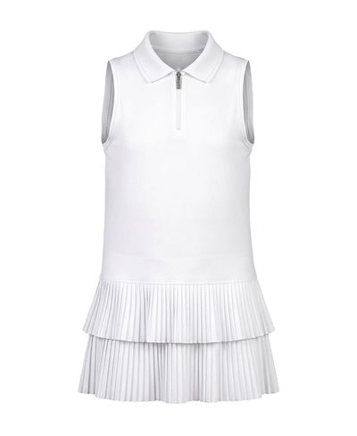 Lucky In Love Lucky in Love Girls' Match Pleated Polo Dress