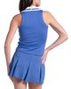 Lucky In Love Lucky in Love Women's Stripe Out Loud Polo Tank - 4