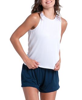 Lucky In Love Lucky in Love Women's Twist Back Rib Tank