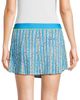 Lucky in Love Women's Mini Bar Pleat Skort - 5