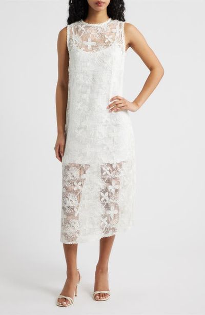 Lucy Paris Lucy Paris Cara Lace Midi Dress