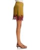 Lucy Paris Lucy Paris Claire Lace Trim Mini Skirt - 3
