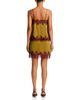 Lucy Paris Lucy Paris Claire Lace Trim Mini Skirt - 6