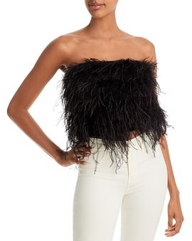 Lucy Paris Lucy Paris Milly Feather Top