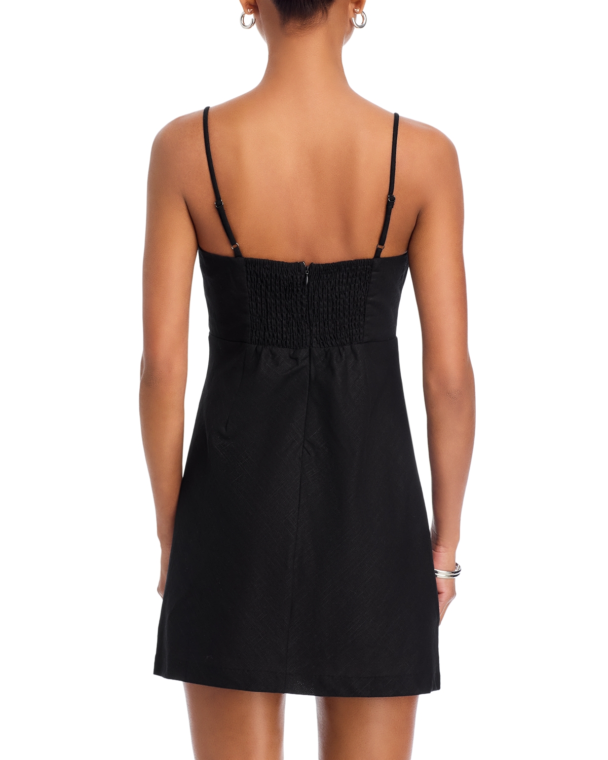 elie saab embroidered dress Lucy Paris Dierdre Sleeveless Mini Dress