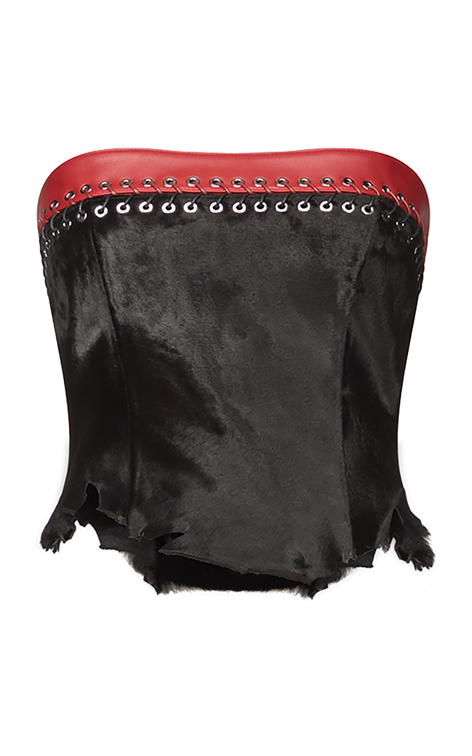 Ludovic de Saint Sernin Ludovic de Saint Sernin Lucinda Embellished Pony Hair Top