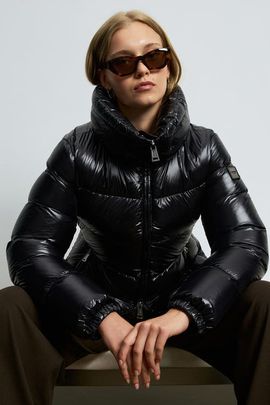 LUFIAN Lufian Flash Women's Shiny Goose Down Puffer Jacket