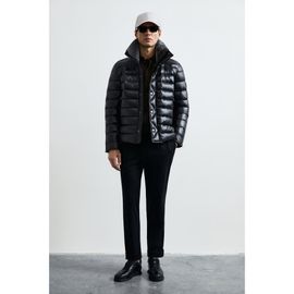 LUFIAN Lufian Jack Men's Shiny Goose Down Puffer Jacket