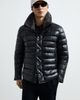 LUFIAN Lufian Jack Men's Shiny Goose Down Puffer Jacket - 5