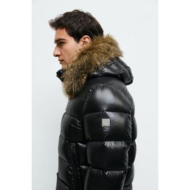 LUFIAN Lufian Jeam Men's Shiny Goose Down Puffer Jacket