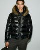 LUFIAN Lufian Jeam Men's Shiny Goose Down Puffer Jacket - 4