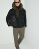 LUFIAN Lufian Men's Goose Down Puffer Jacket With Removable Fur Trim - 2