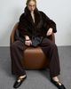 LUFIAN Lufian Women's Fur Crop Coat - 4