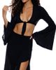 Luli Fama Luli Fama Cosita Buena Bell Sleeve Crop Top - 1