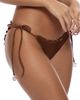 Luli Fama Luli Fama Cosita Buena Wavy Full Tie Side Ruched Back Bottom - 3