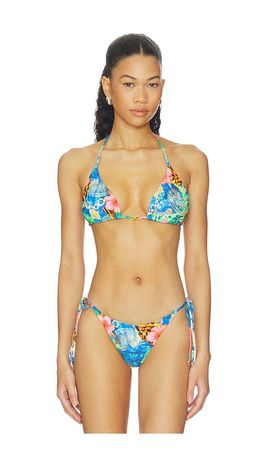 Luli Fama Luli Fama Jungle Reign Link Triangle Top
