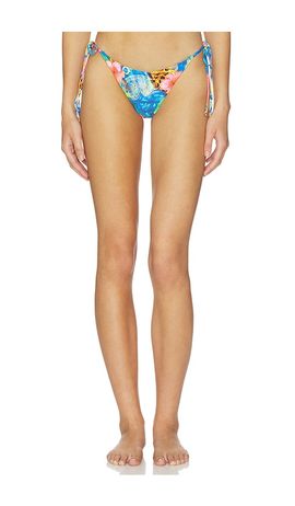 Luli Fama Luli Fama Jungle Reign Reversible Seamless Ruched Back