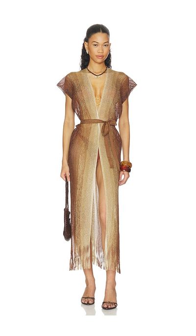 Luli Fama Luli Fama Sunshine Addict Long Caftan