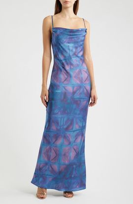Lulus Lulus Bronte Cowl Neck Maxi Dress