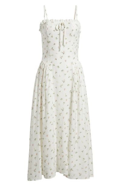Lulus Lulus Floral Midi Dress