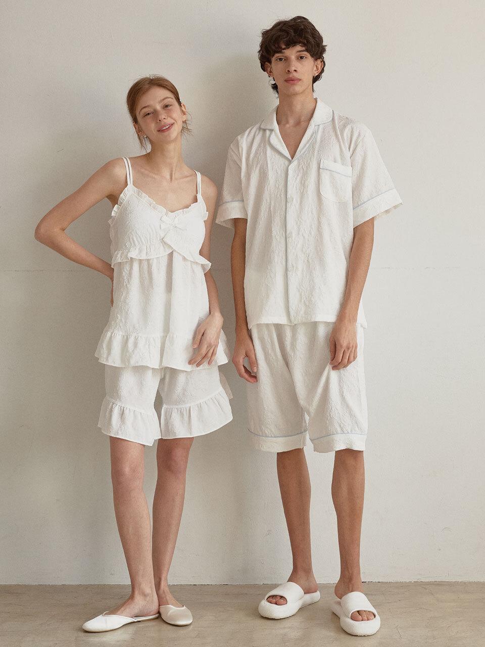 LUNALUZ STUDIO Couple Charmant Sleeveless Two-Piece with Built-in Bra