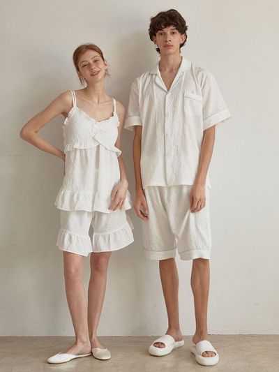 LUNALUZ STUDIO Couple Charmant Sleeveless Two-Piece with Built-in Bra
