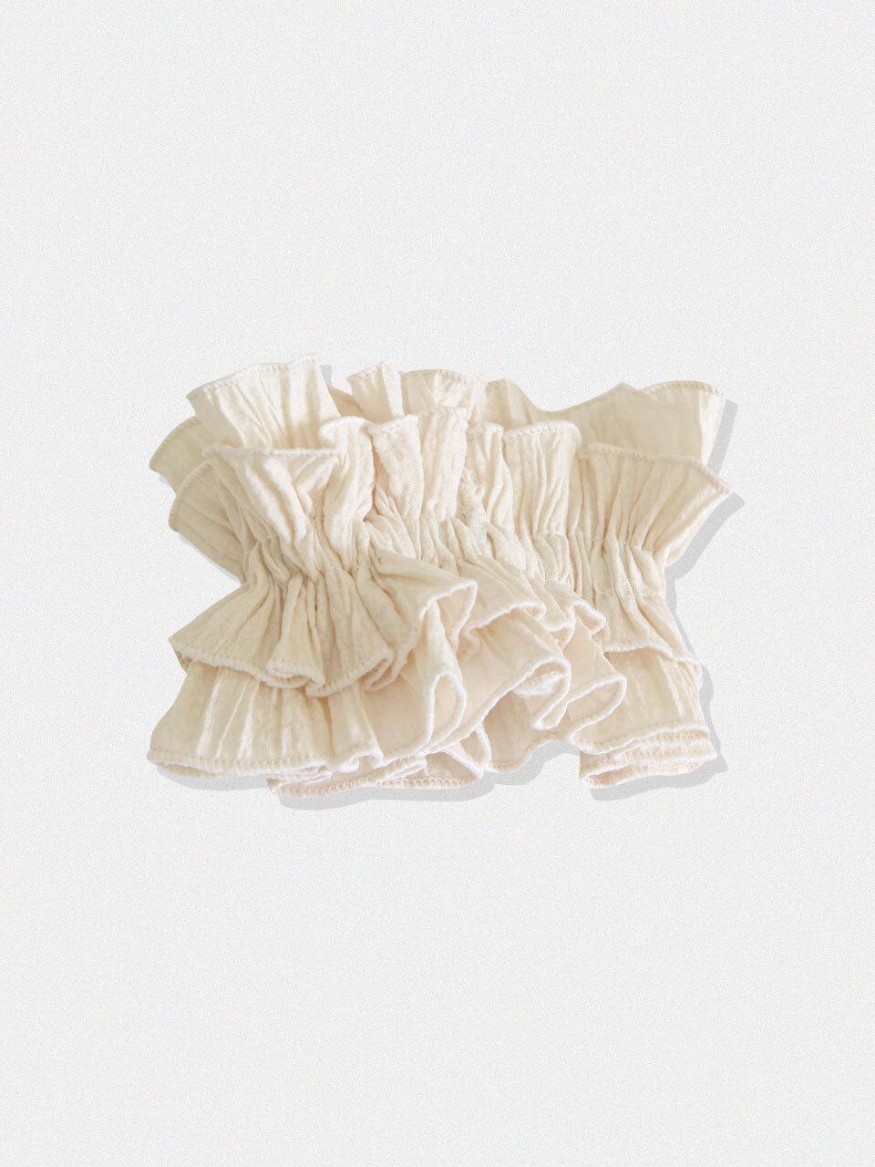 LUNALUZ STUDIO Empory Pleats Hairband Scrunchie