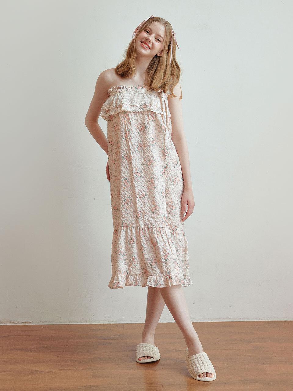 LUNALUZ STUDIO Etoile Velcro Wrap Gown