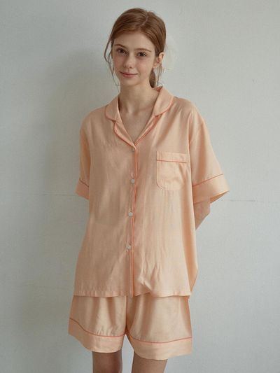 LUNALUZ STUDIO Evelyn Pajama Shirt and Shorts