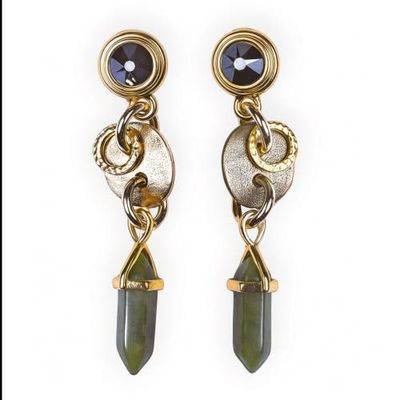 Lunaversoul Lunaversoul Serpentine Fire Earrings