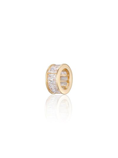 LUNNE 14k Baguette Channel Setting Rondell Pendant S (14