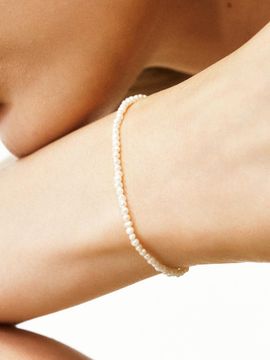 LUNNE 14k Classic Freshwater Pearl Adjustable Bracelet (LFB01)