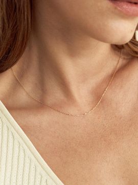 LUNNE 14k Everyday 0. 3 Each Chain Necklace (14k Gold) #