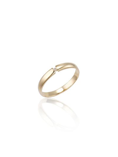 LUNNE 14k Stable Wrap Diamond Coupling Women's #LDIARW11