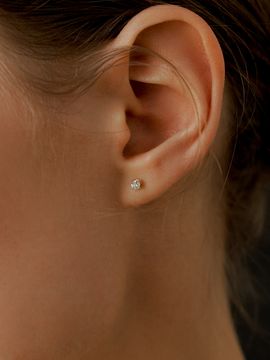 LUNNE Classic Prong Wrap Diamond Earrings LDIAE01